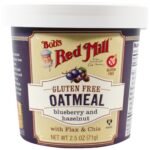 bobs red mill oatmeal cup blueberry hazelnut