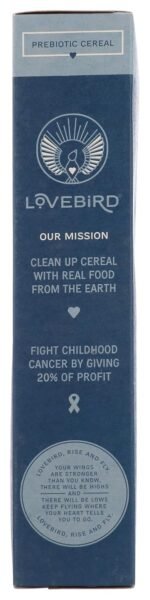lovebird grain free unsweetened os cereal