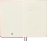 moleskine classic expanded notebook red l 400 pages