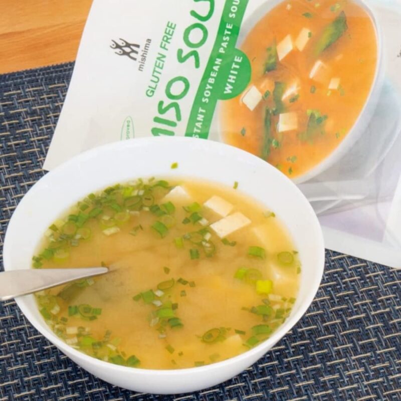 mishima instant soup mix white miso pack