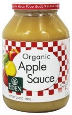 eden organic apple sauce