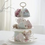 royal albert country roses white cake stand