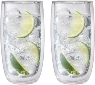 zwilling double wall highball glasses