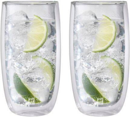 zwilling double wall highball glasses
