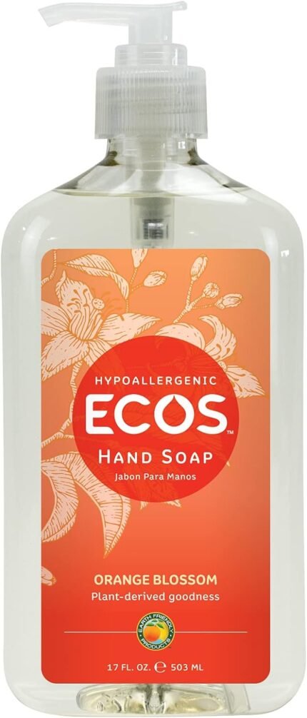 ecos hand soap orange blossom