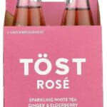 tost rose sparkling white ginger & elderberry