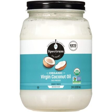 spectrum essentials organic virgin coconut oil