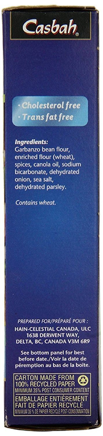 casbah authentic grains falafel chickpea mix pack