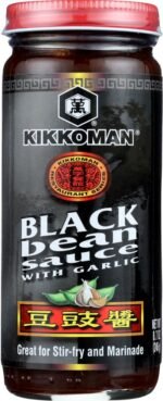 kikkoman sauce black bean with garlic
