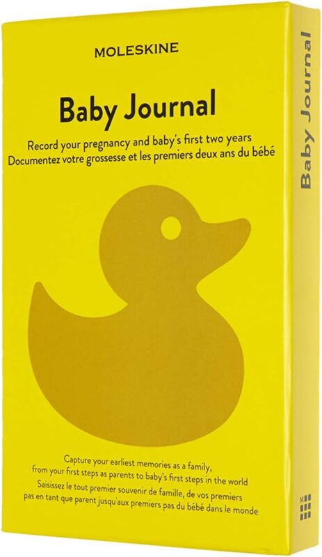 moleskine baby journal hard cover yellow l 400 pages