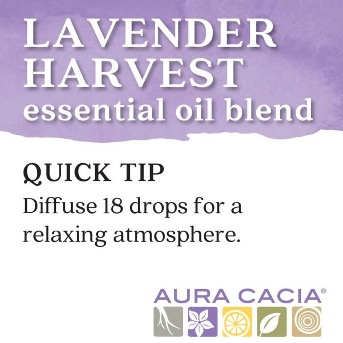 aura cacia lavender harvest essential oil blend
