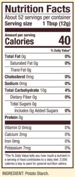bobs red mill potato starch resealable pack