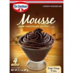 dr oetker mousse dark chocolate truffle pack