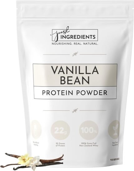 just ingredients vanilla protein powder pack