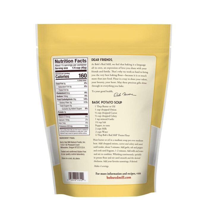 bobs red mill potato flour pack
