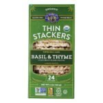 lundberg organic thin stackers basil & thyme pack