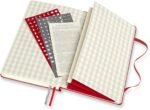 moleskine classic expanded notebook red l 400 pages