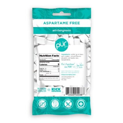 pur gum wintegreen mint pack