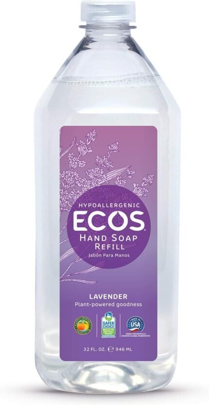 ecos hand soap refill lavender
