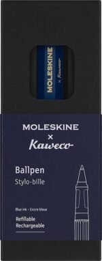 moleskine x keweco ballpen 1.0mm blue ink