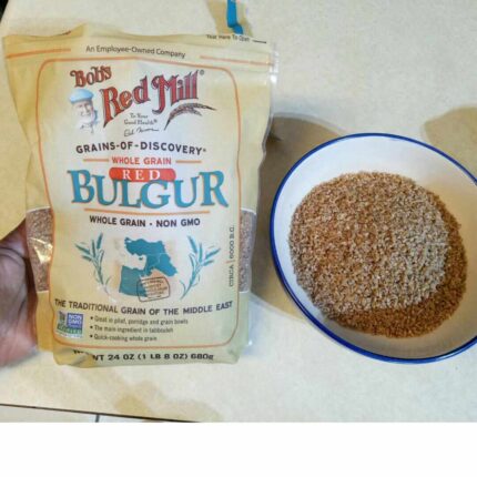 bobs red mill red bulgur resealable pack