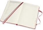 moleskine classic expanded notebook red l 400 pages