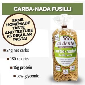 ai dente carba nada fusilli pasta