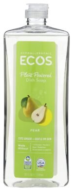 ecos earth friendly products dishmate pear