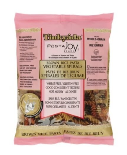 tinkyada brown rice veggie spirals pack