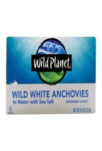 wild planet white anchovies lightly salted in water