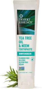 desert essence tea tree & neem toothpaste