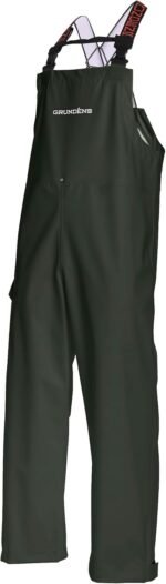 grundens mens neptune fishing bib pants green