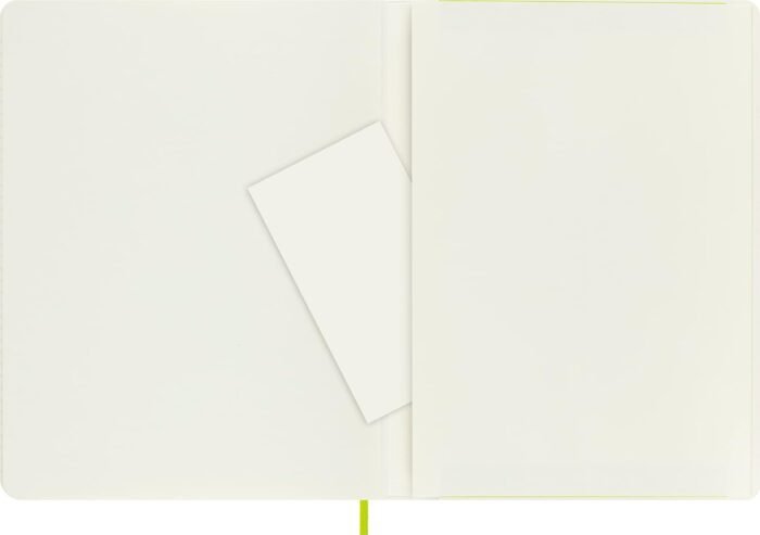 moleskine classic notebook lemon green xl 192 pages