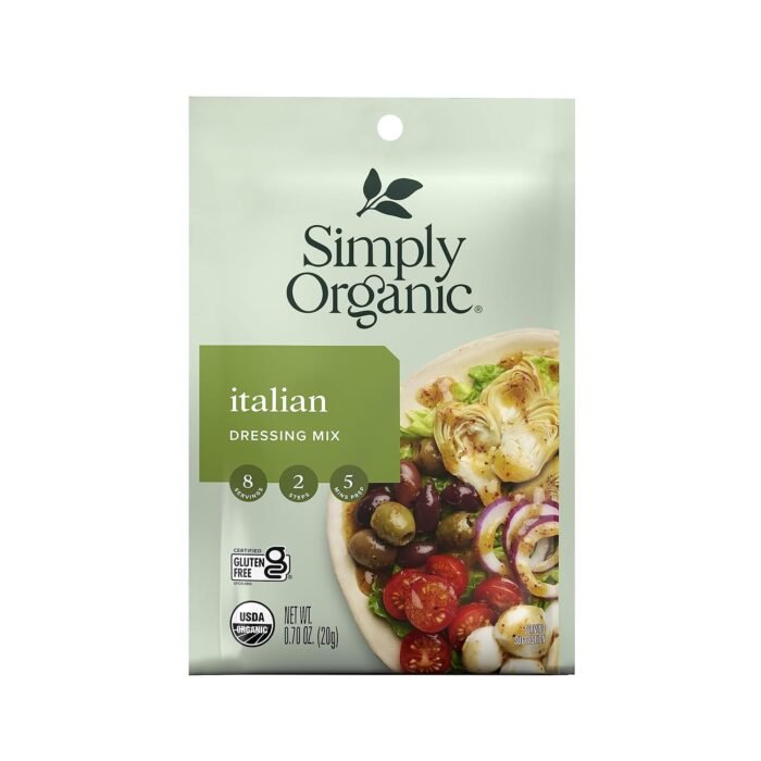 simply organic italian dressing mix pack