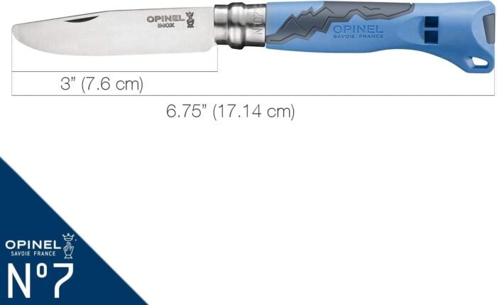opinel outdoor junior no 07 stainless steel folding knife