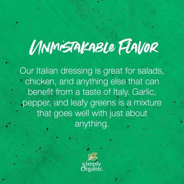 simply organic italian dressing mix pack