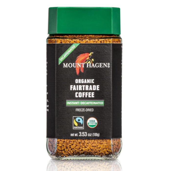 mount hagen dried & instant decaf coffee
