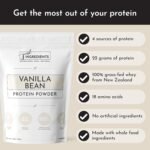 just ingredients vanilla protein powder pack