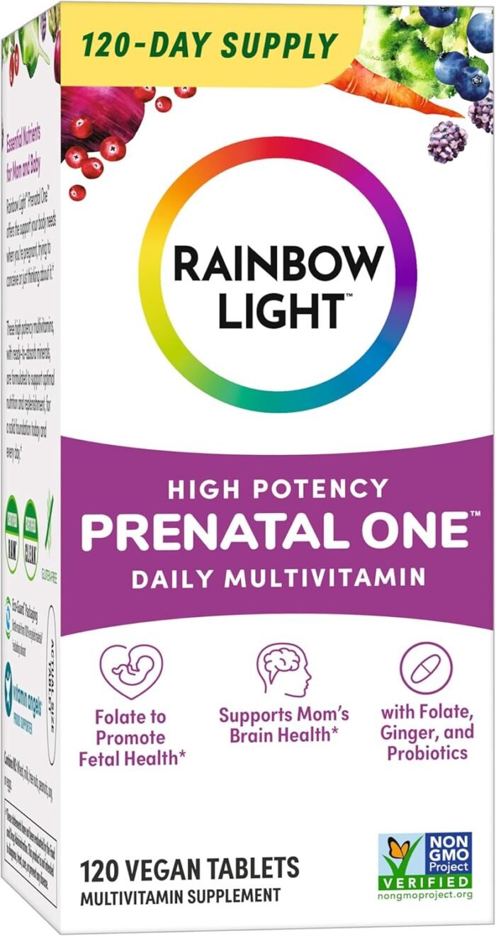 rainbow light high potency prenatal multivitamin