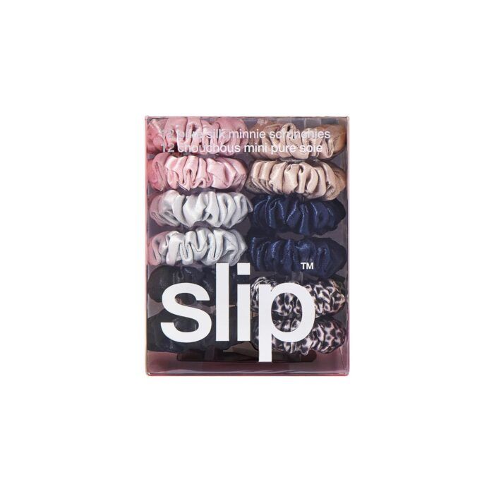 slip silk pure silk minnie scrunchies classic