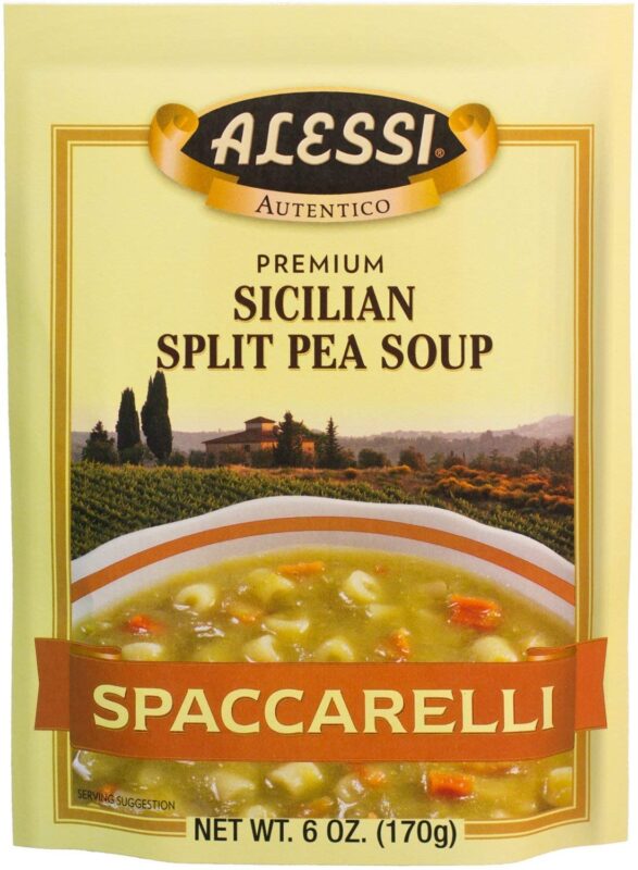alessi sicilian split pea soup spaccarelli pack