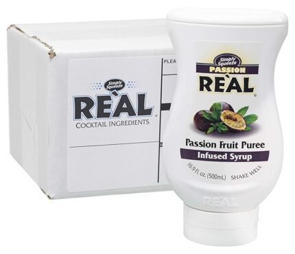 passion real passion fruit puree infused syrup