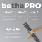 conair infinitipro tourmaline ceramic flat iron 1 inch