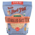 bobs red mill organic quianic quick cooking rolled oats pack