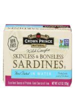 crown prince skinless & boneless sardines pack