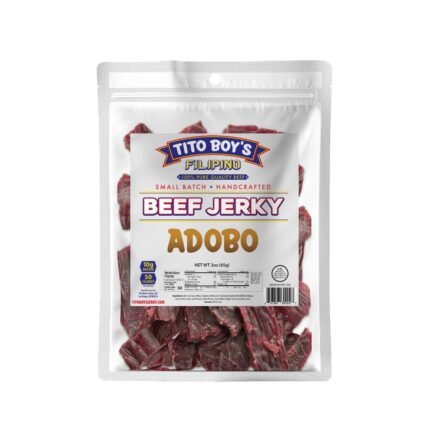 tito boy's filipino beef jerky snacks pack