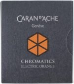 caran d ache cd ink cartridges electric orange