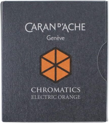 caran d ache cd ink cartridges electric orange