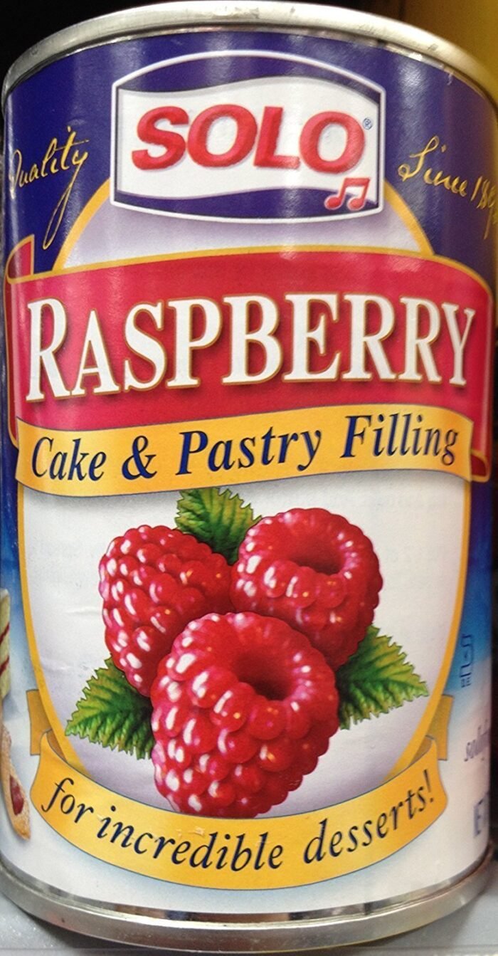 solo taspberry cake & pastry filling