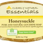 clearly natural honeysuckle glycerine soap
